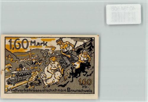 Notgeld: Eule, gute Erhaltung