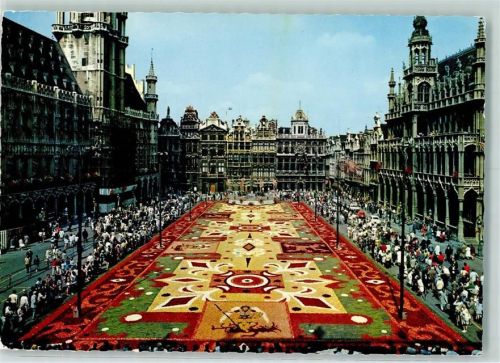 Brüssel Marktplatz Blumenteppich