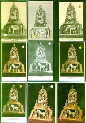 Altötting Das goldene Rössl Lot mit 10 AK mit doppelten; 1911-1941; gute Erhaltung, teils gelaufen