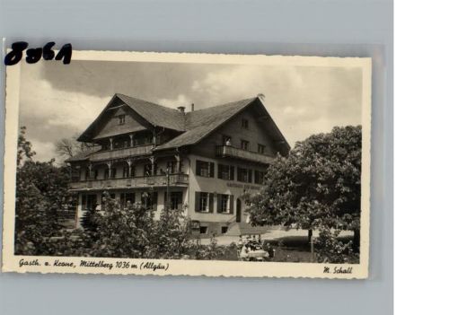 Mittelberg Gasthaus zur Krone