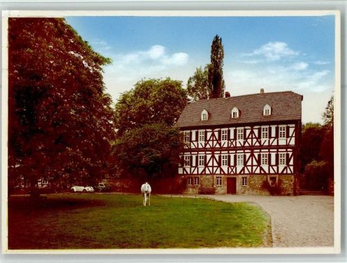 W3584 Oberurff-Schiffelborn Reitschule Pferd Reiten FOTO KEINE AK