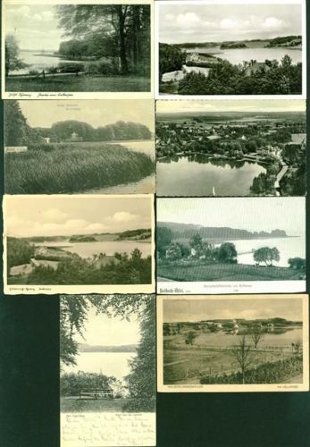 Kellersee Lot mit 8 AK, 1908-1939 sehr wenige danach; gute Erhaltung, größtenteils gelaufen