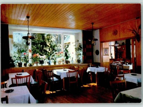 Egloffstein Gasthof zur Post Innenaufnahme Frühstückszimmer