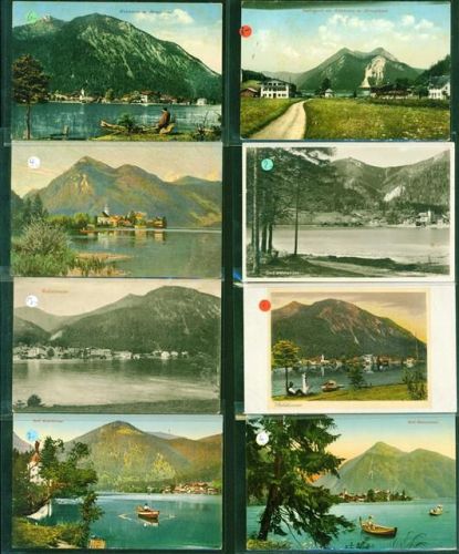 Walchensee Lot mit 21 AK, 1912-1945 wenige danach; gute Erhaltung, ca. Hälfte gelaufen