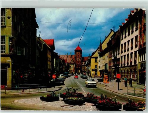 Villingen Obere Straße mit Tor