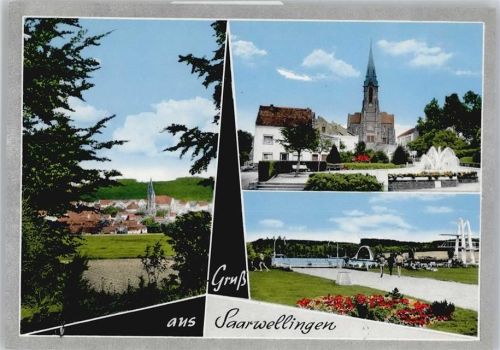 66793 W6632 Saarwellingen - Schwimmbad