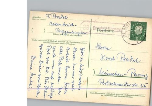 Bersenbrück Landpoststempel