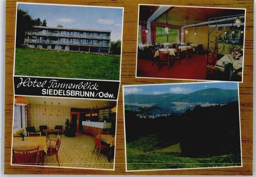 Siedelsbrunn Hotel Cafe Restaurant Pension Tannenblick