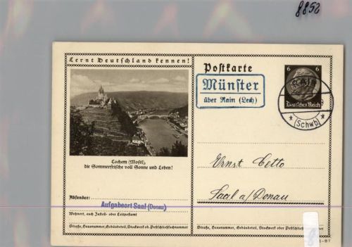 Münster Landpoststempel