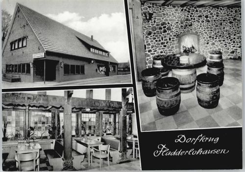 Fladderlohausen Gastwirtschaft Hellmann TIsch Stuhl