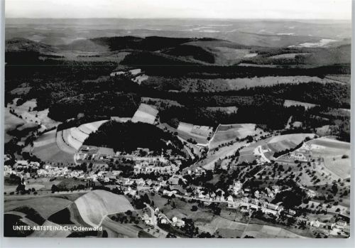 Abtsteinach Luftaufnahme Gasthaus Pension Steinachtal