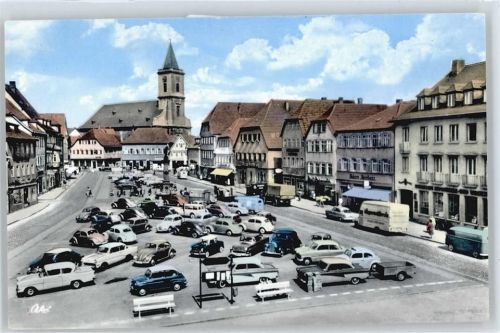 Bad Neustadt Parkplatz am Markt