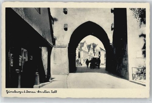 Günzburg Tor Zoll Auto
