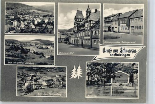 Schwarza Gaststätte Thüringer Hof , Stolberger Hof
