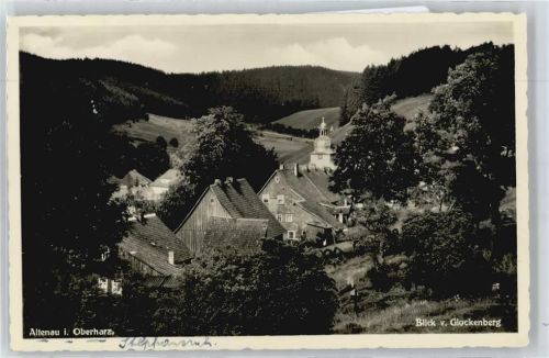 Altenau Berg Baum Haus