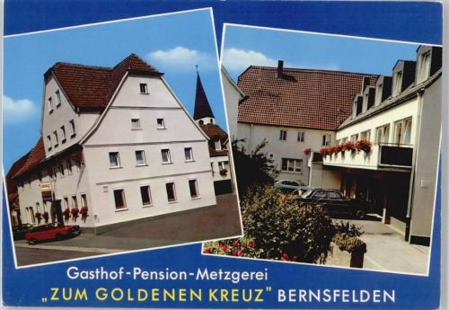 Bernsfelden Gasthaus Pension zum goldenen Kreuz