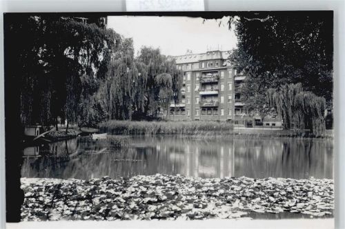 Offenbach Foto Teich Baum Haus