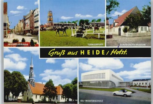 Heide Friedrichstraße, Pferdebahn
