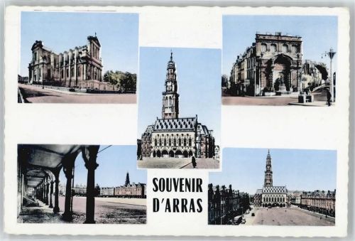 Arras Kathedrale Hotel de Ville Platz