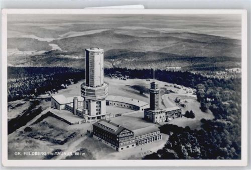 Am Feldberg Fliegeraufnahme Panorama Haus Wald Berg