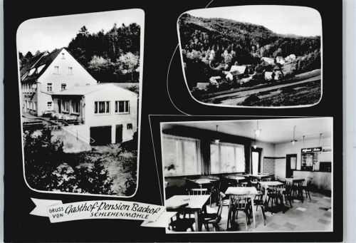 Schlehenmühle Gasthaus, Pension Backof