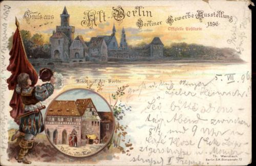 Berlin Mitte Gewerbe-Ausstellung 1896