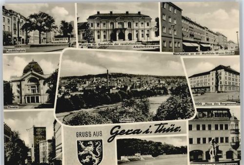 Gera Puschkinplatz , Mathilde-Wurmstrase