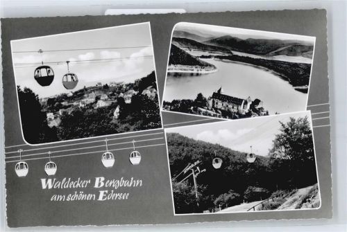 Edersee Bergbahn See Schloss Berg