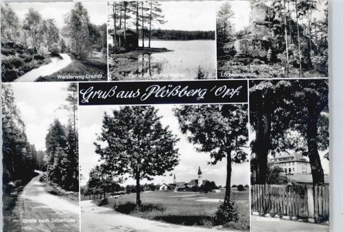 Plößberg Schule , Strasse nach Silberhütte