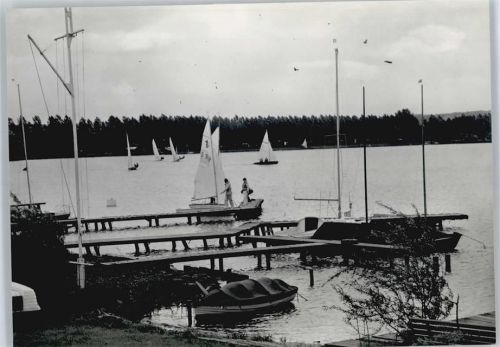 Hungen See Hafen Schiff