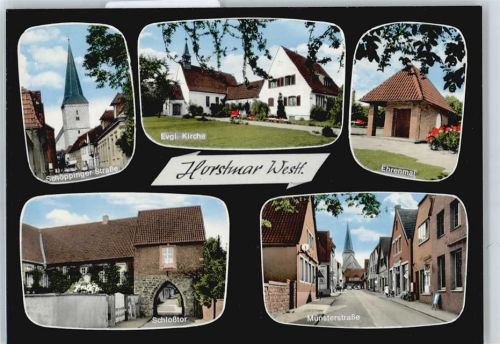 48612 W4435 Horstmar , Westf - Schöppinger Straße, Münsterstraße