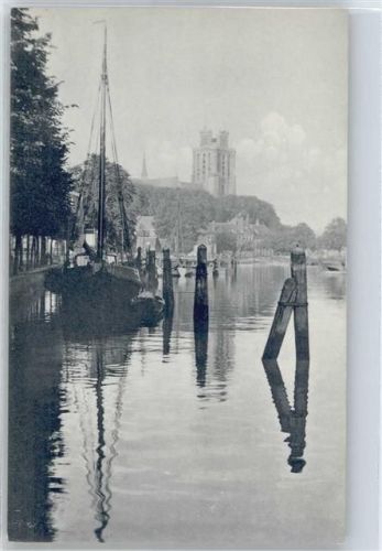 Dordrecht Schiff Hafen Fluss AKU2