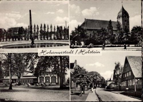 24594 W2354 Hohenwestedt - Park-Hotel, Friedrichstraße