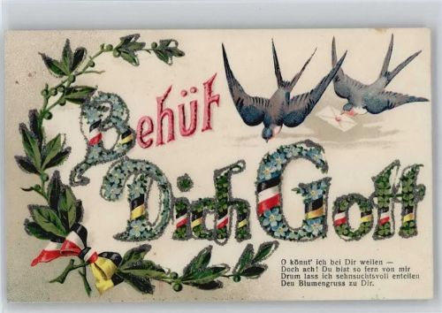 Behüt dich Gott , Glitter