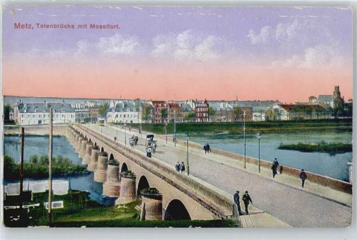 Metz Totenbrücke, Moselfort AKU2