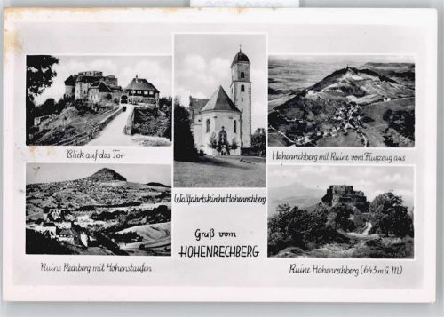 Hohenrechberg Berg Kirche Panorama
