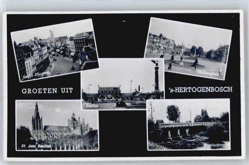 ´s-Hertogenbosch Bahnhof, Kirche, Stationsplein