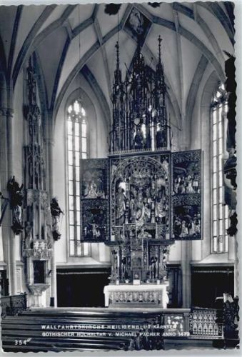 Heiligenblut Wallfahrtskirche Gothischer Hochaltar v. Michael Pacher