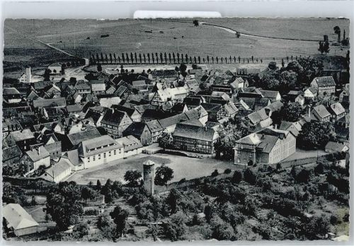 Kirchhain Fliegeraufnahme, Hexenturm, Schefferplatz
