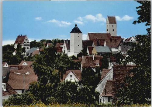 Leipheim Schloß, Kirche, Storchenturm
