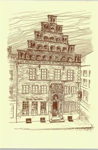 Lüneburg Apotheke Straße Fenster