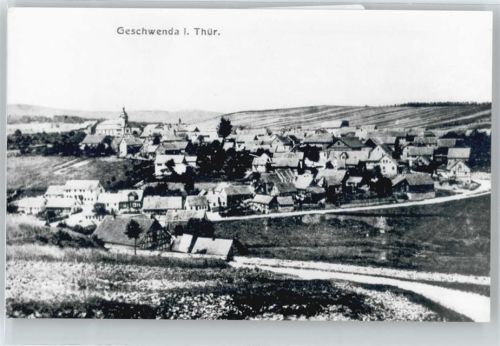 Geschwenda später Fotoabzug