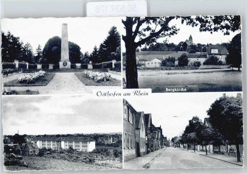 Osthofen Rheinstrasse , Kriegerdenkmal