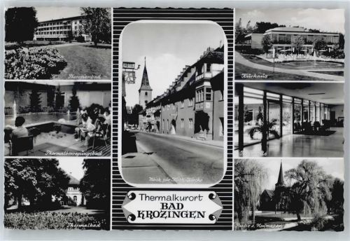 Bad Krozingen Schwimmbad, Kurhaus, Hauptstraße