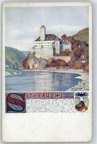 Südmark Verein No. 195 , Schloss Schönbühel , sign. R.Assmann