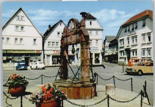 Nidda Gasthaus zum Storchen , Marktplatz