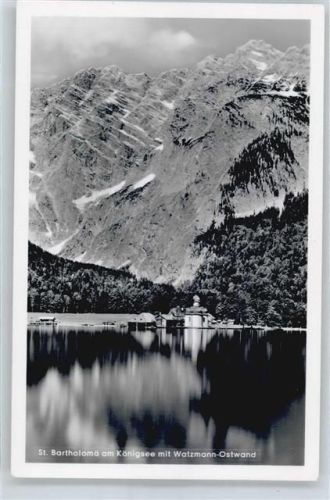 St. Bartholomä Watzmann