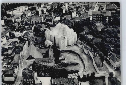 Neviges Fliegeraufnahme, Dom