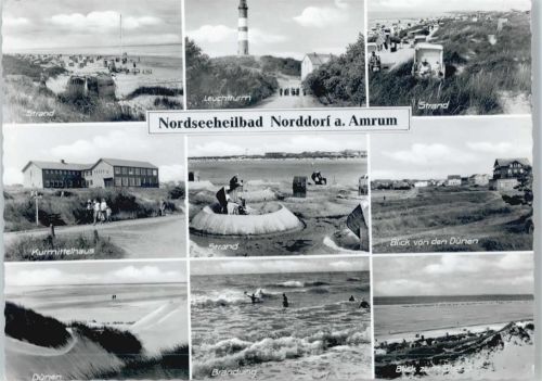 Norddorf Leuchtturm, Kurhaus, Strand