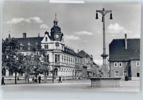 Groitzsch Platz des Friedens, Rathaus